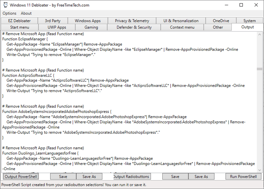 Windows 11 Debloater (Windows) Download